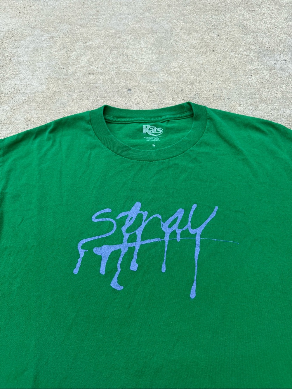 Stray Rats Graffiti Script Tee - Picture 5 of 6